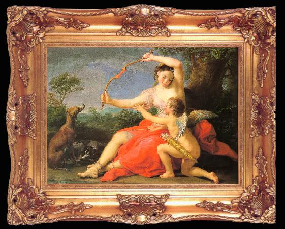 framed  BATONI, Pompeo Diana Cupid, Ta009